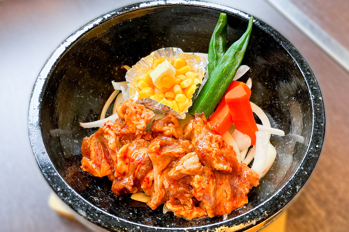 石焼豚ハラミランチのイメージ